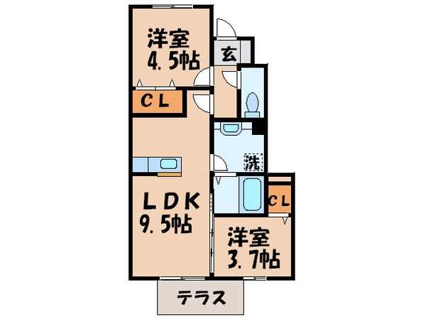 砂山みずほの物件間取画像